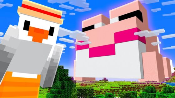 building a pretty big frog (part 2) - Gameplay, Kingdom Kids Zone, Minecraft - CringyGull