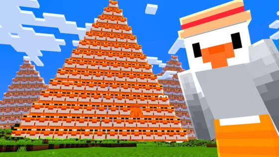 I Built a Mountain of Frogs (don't ask why) - Gameplay, Kingdom Kids Zone, Minecraft - CringyGull