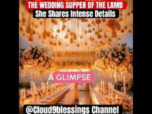 She Was Shown The Wedding Supper Of The Lamb ! Beautiful Vision #jesus #rapture #jesuschrist #god ‣ Witness21