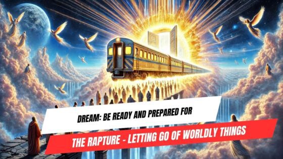 Dream: Be Ready and Prepared for the Rapture - Letting Go of Worldly Things ‣ Witness21