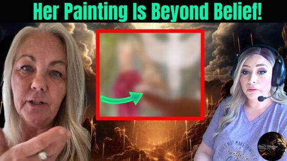 You Won't Believe What She Saw And Painted ! This Is UNBELIEVEABLE #jesuschrist #rapture #god ‣ Witness21