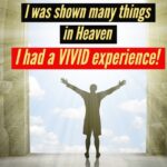 I WAS SHOWN MANY THINGS IN HEAVEN! I HAD A VIVID EXPERIENCE! ‣ Witness21