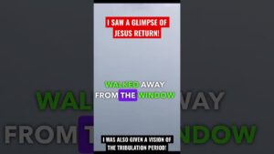 I SAW A GLIMPSE OF JESUS RETURN AND THE TRIBULATION PERIOD! #therapture #endofdays #propheticword ‣ Witness21