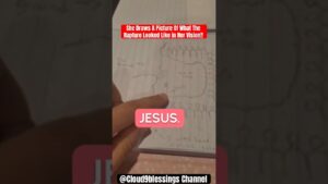 God Gave Her An Incredible RAPTURE VISION ! She Drew A Picture Of What SHE SAW #jesus #rapture #god ‣ Witness21