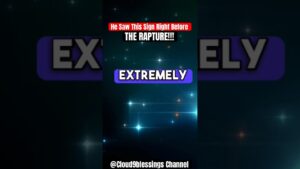 Rapture Dream: He Was Shown This Right Before The RAPTURE! It is amazing #rapture #jesuschrist #god ‣ Witness21