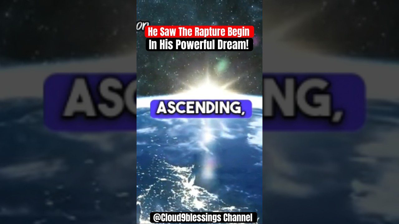 Rapture Dream: The Great CATCHING Away Is Soon Coming! #rapture #jesus #jesuschrist #supernatural ‣ Witness21