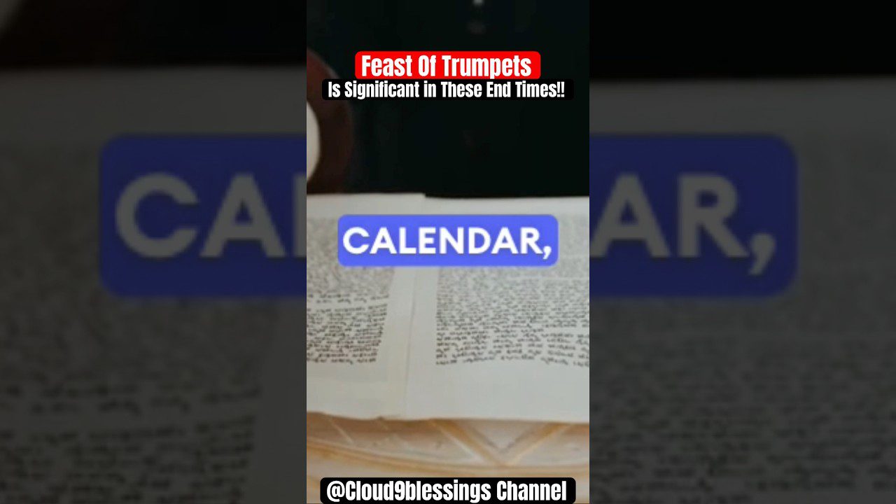 Feast Of Trumpets Is SIGNIFICANT This Year! It Will Be Celebrated Around The World #jesuschrist ‣ Witness21