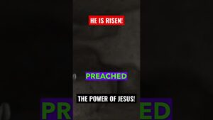 The death and burial of Jesus Christ! He is Risen! ‣ Witness21