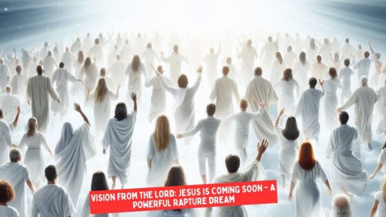 Vision from the Lord: Jesus is Coming Soon - A Powerful Rapture Dream ‣ Witness21