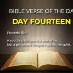 Daily Bible Verse : Day 14. ‣ Witness21