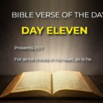 Daily Bible Verse : Day 11. ‣ Witness21