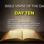 Daily Bible Verse : Day 10. ‣ Witness21