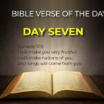 Daily Bible Verse : Day 7- You shall be Fruitful ‣ Witness21