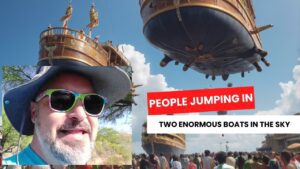 Rapture Dream: Jesus is coming / Two Enormous Boats in the Sky with People Jumping In ‣ Witness21