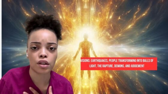 Visions: Earthquakes, People Transforming into Balls of Light, the Rapture, Demons, and Judgement ‣ Witness21