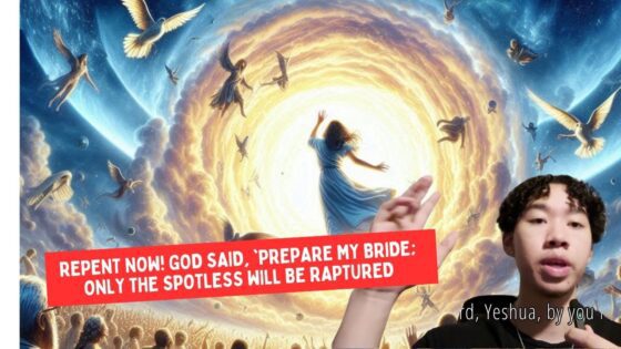 Repent now! God said, 'Prepare My bride; only the spotless will be raptured ‣ Witness21