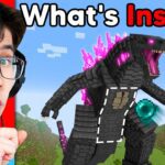 What's Inside Godzilla in Minecraft? - Gameplay, Kingdom Kids Zone, Minecraft - EYstreem