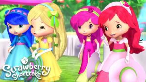 TRAGIC Tea Party! 🫖 Strawberry Shortcake 🍓 Mega Compilation 🍓 Kids Show - Kids TV Series, Kingdom Kids Zone - Strawberry Shortcake - WildBrain