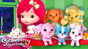 IT'S A PUPPY PARTY! 🐶 Strawberry Shortcake 🐶 Puppy Day Compilation - Kids TV Series, Kingdom Kids Zone - Strawberry Shortcake - WildBrain