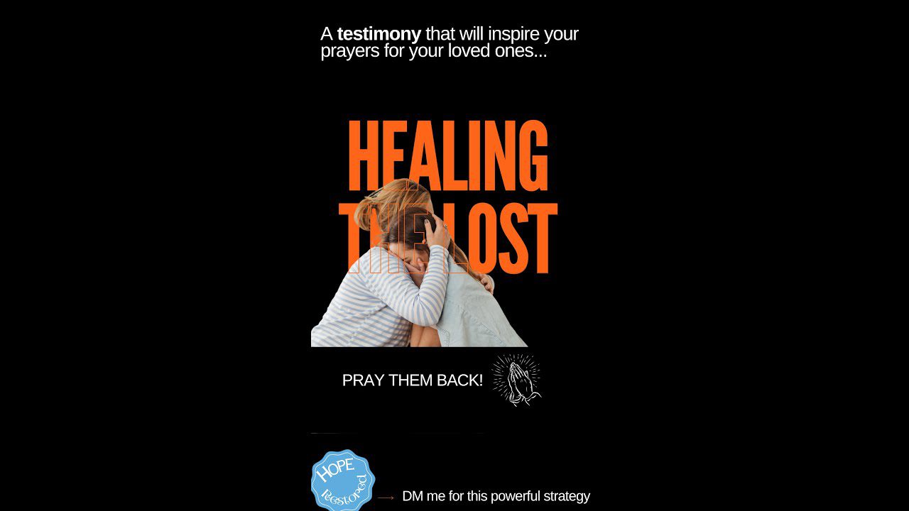 Healing the Lost: Prodigal Daughter Returns - Prayer Power, Shorts, Testimonies - Ravi Kandal