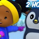 Tessa Meets Daddy Penguin | 2 Hours of Full Episodes | Little People – Fisher Price - Kids TV Series, Kingdom Kids Zone - Little People - Fisher Price