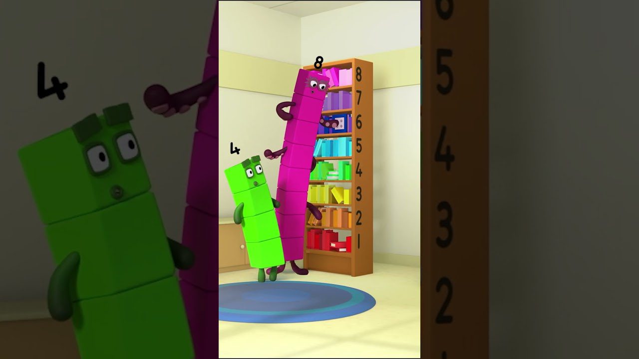 Hide and Seek Song – Part 4 | Learn to Count | Numberblocks #shorts - Kingdom Kids Zone, Little Learners, Shorts - Numberblocks
