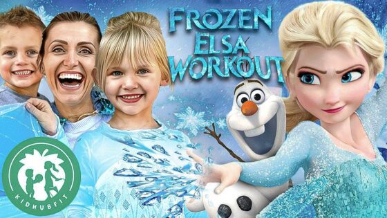 Frozen Elsa Workout ❄️ | Exercise For Kids 🏋️ | Fun Active Play 🏃‍♀️ | Disney Fitness Adventure 👑 - Kingdom Kids Zone, Little Learners - Happy Hubbard’s - Educational Videos for Kids