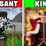 From Minecraft Peasant to IRL King - Gameplay, Kingdom Kids Zone, Minecraft - EYstreem