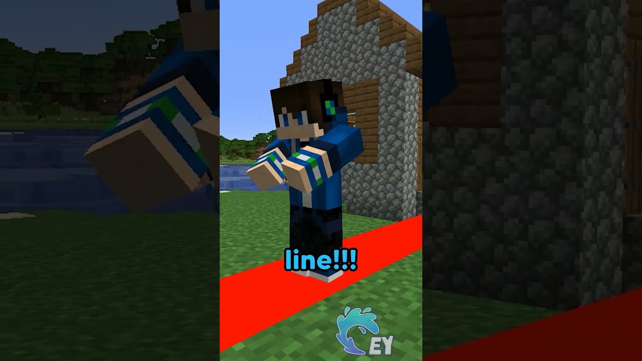 Minecraft, But It’s a Straight line… - Gameplay, Kingdom Kids Zone, Minecraft - EYstreem