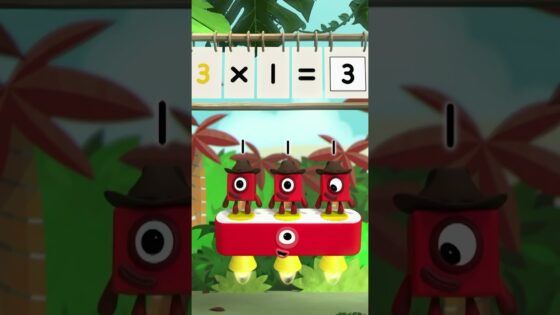 One Times table – Learn Your Times Tables #1 ✖️ | Counting for Kids | Numberblocks #shorts - Kingdom Kids Zone, Little Learners, Shorts - Numberblocks