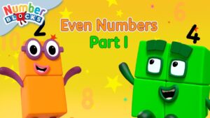 All Things Even! | Even Numbers – Part 1 🟠🟢🟣 | Counting 1 to 10 for Kids | @Numberblocks - Kingdom Kids Zone, Little Learners - Numberblocks