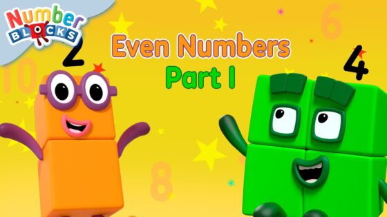 All Things Even! | Even Numbers – Part 1 🟠🟢🟣 | Counting 1 to 10 for Kids | @Numberblocks - Kingdom Kids Zone, Little Learners - Numberblocks
