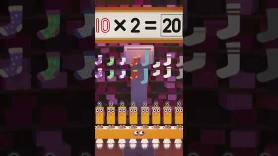 Two Times table – Learn Your Times Tables #2 ✖️ | Counting for Kids | Numberblocks #shorts - Kingdom Kids Zone, Little Learners, Shorts - Numberblocks