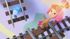 The Electric Train | The Fixies | Cartoons for kids | Learning videos - Kingdom Kids Zone, Little Learners - The Fixies