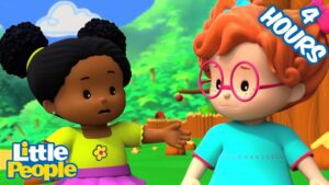 Sofie helps Tessa overcome her fears | 4 Hours of Full Episodes! | Little People – Fisher Price - Kids TV Series, Kingdom Kids Zone - Little People - Fisher Price