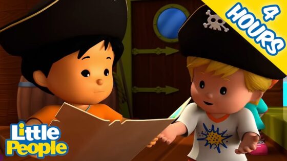 Koby Saves The Day | 4 Hours of Full Episodes! | Little People – Fisher Price - Kids TV Series, Kingdom Kids Zone - Little People - Fisher Price