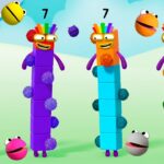 Counting Numberblobs and Fluffies! 🔴🟠🟡🟢🔵 | Counting for Kids | 12345 | @Numberblocks - Kingdom Kids Zone, Little Learners - Numberblocks