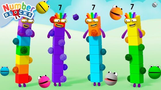 Counting Numberblobs and Fluffies! 🔴🟠🟡🟢🔵 | Counting for Kids | 12345 | @Numberblocks - Kingdom Kids Zone, Little Learners - Numberblocks