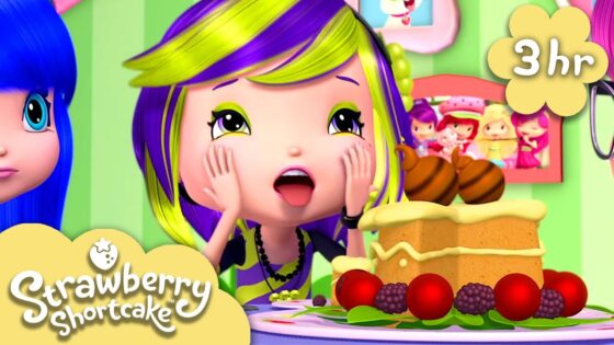 GROSS CAKE! 🤮 Strawberry Shortcake 🍓 Huge Compilation 🍓 Kids Show - Kids TV Series, Kingdom Kids Zone - Strawberry Shortcake - WildBrain