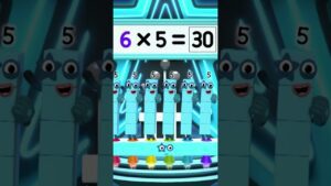 Five Times Table β Learn Your Times Tables #5 βοΈ | Meet Number Five | Numberblocks #shorts - Kingdom Kids Zone, Little Learners, Shorts - Numberblocks