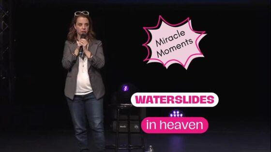 My kids say there are unlimited water slides in Heaven - Body Healing, Testimonies - Kerri Pomarolli