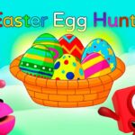 🥚 Numberblocks Easter Egg Hunt! 🐰 | Happy Easter! | Counting for Kids | @Numberblocks - Kingdom Kids Zone, Little Learners - Numberblocks