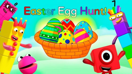 🥚 Numberblocks Easter Egg Hunt! 🐰 | Happy Easter! | Counting for Kids | @Numberblocks - Kingdom Kids Zone, Little Learners - Numberblocks