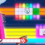 Racing on the Rays 💥 | Learn to Count | 12345 | @Numberblocks - Kingdom Kids Zone, Little Learners - Numberblocks