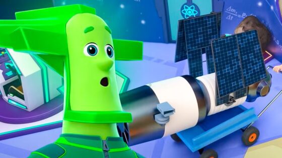 Спутник(Новая серия!) I Фиксики. Дай пять! Бонус — серии про космос! - Kingdom Kids Zone, Little Learners - Фиксики
