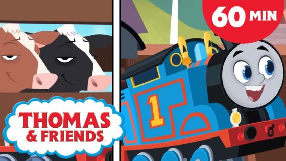 Thomas and the Big Cow Delivery! | Thomas & Friends: All Engines Go! | 60+ Minutes - Kids TV Series, Kingdom Kids Zone - Thomas & Friends