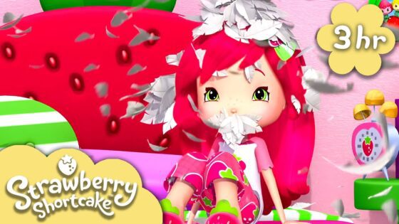 EPIC Pillow Fight! | Strawberry Shortcake 🍓 Huge Compilation 🍓 Kids Show - Kids TV Series, Kingdom Kids Zone - Strawberry Shortcake - WildBrain