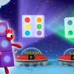 🚀 Numberblocks on the Moon 🌙 | Counting for Kids | 12345 | @Numberblocks - Kingdom Kids Zone, Little Learners - Numberblocks