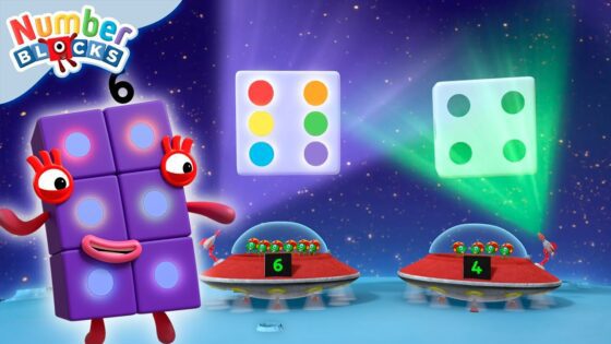 🚀 Numberblocks on the Moon 🌙 | Counting for Kids | 12345 | @Numberblocks - Kingdom Kids Zone, Little Learners - Numberblocks