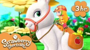 The Big Bunny Race 🐰 Strawberry Shortcake 🐰 Easter Compilation | Kids Show - Kids TV Series, Kingdom Kids Zone - Strawberry Shortcake - WildBrain